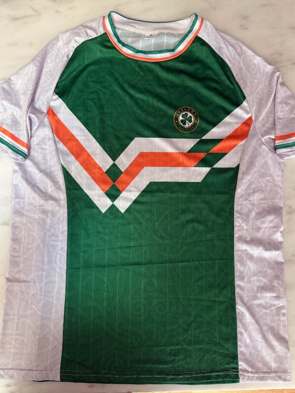 Ireland Eire Concept Soccer Football Jersey Size Men's L